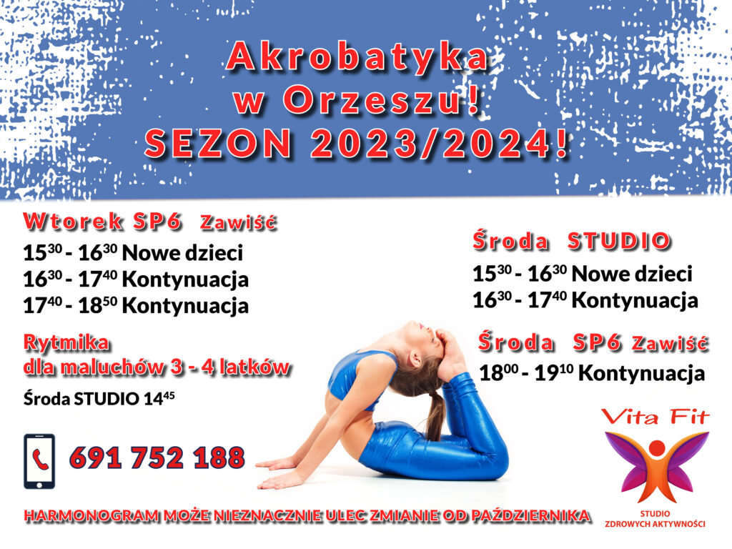 Akrobatyka Vita Fit Studio Zdrowych Aktywności Orzesze